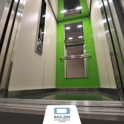 Elevators of European brand KONE in Pasichnyi new buildings