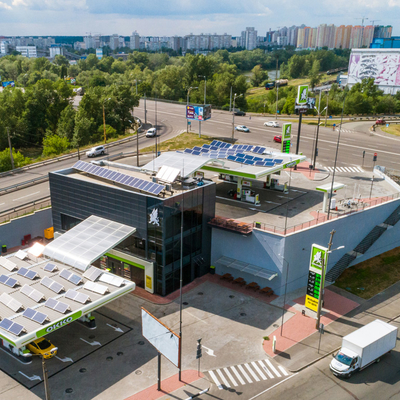 OKKO network has opened the highest refueling complex in Ukraine