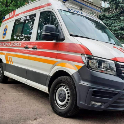 PLUS 5 AMBULANCES FOR MEDICAL CORPS