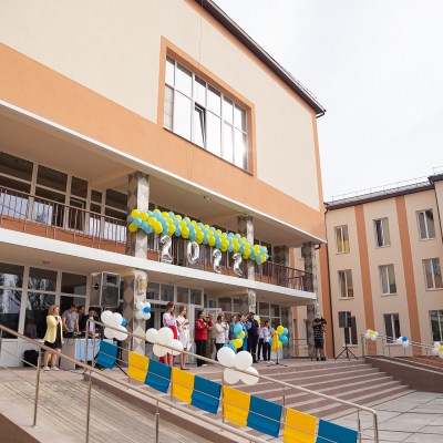 BY 1ST SEPTEMBER OKKO FINISHES REBUILDING OF GOSTOMEL LYCEUM