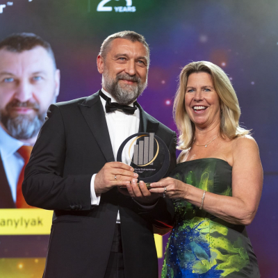 CEO OF OKKO VASYL DANYLIAK REPRESENTED UKRAINE IN THE FINAL OF THE INTERNATIONAL COMPETITION EY ENTREPRENEUR OF THE YEAR 2025