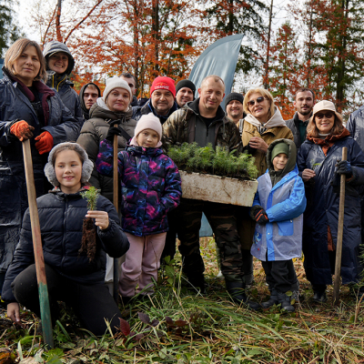 На Львівщині висадили 45 000 саджанців лісу: GORO REFOREST DAY об’єднав бізнес, лісівників та громаду і стартував 15-річне партнерство задля мільйона нових дерев