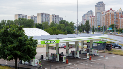 ОККО довела кількість сонячних електростанцій на своїх АЗК до 244