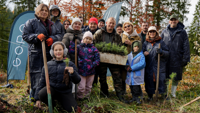 На Львівщині висадили 45 000 саджанців лісу: GORO REFOREST DAY об’єднав бізнес, лісівників та громаду і стартував 15-річне партнерство задля мільйона нових дерев