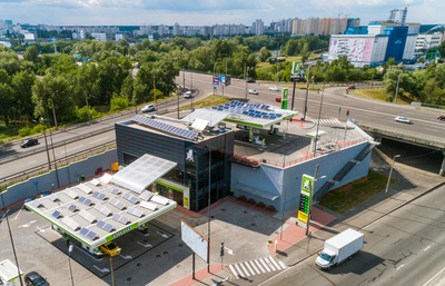 OKKO network has opened the highest refueling complex in Ukraine
