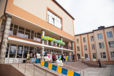 BY 1ST SEPTEMBER OKKO FINISHES REBUILDING OF GOSTOMEL LYCEUM