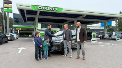 Перший переможець розіграшу в рамках Дронопаду отримав Volvo XC60 від ОККО